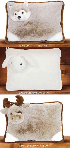 Lascar coussin peluche - en, 35cm