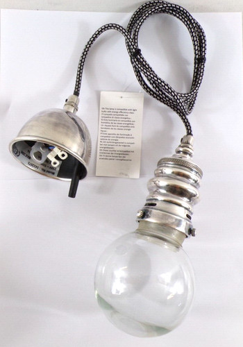 Petite suspension argentée - petite,