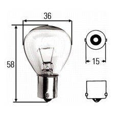 Ampoule Gyrophare Hella 8GA