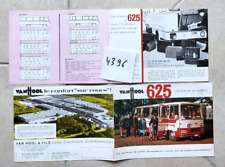 N°4396 /  VAN  HOOL 625  / catalogue en francais 10 - 1965