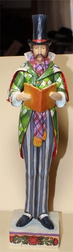Jim shore man - shore, caroler
