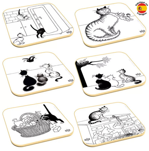Set dessous verres - dessous, les