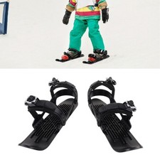 Mini Skis Skates Chaussures Skiboard Attacher à Des Bottes De Ski Pour Desc