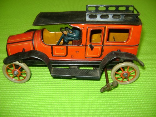Jouet ancien voiture mecanique - jouet,