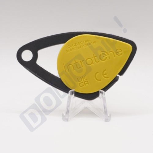 Badge intratone jaune 0105 - intratone,