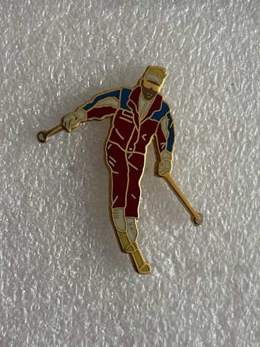 Pin skieur moniteur de - pin’s,