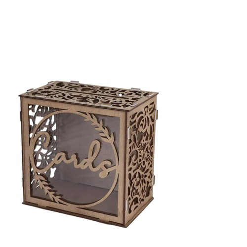 Urne mariage bois - de,
