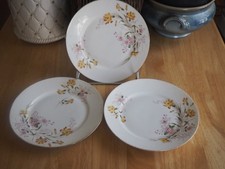 3 anciennes assiettes de