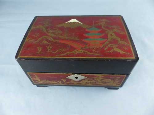 Vintage boite bijoux - boite,