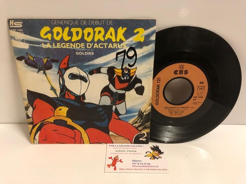 45t générique goldorak - 45t, la