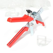 XPOtool Kit système de Nivellement 200 Croisillons 1,0mm 1 Pince Pose Carrelage