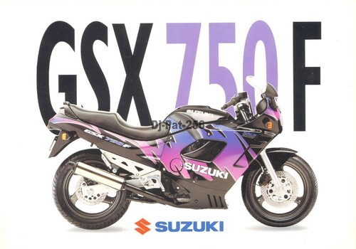 Brochure suzuki gsx 750 - brochure, :