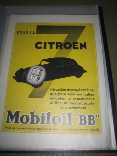 Publicité ancienne citroen - publicité,
