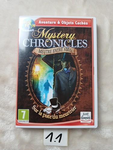 Jeu mystery chronicles meurtre - mystery,
