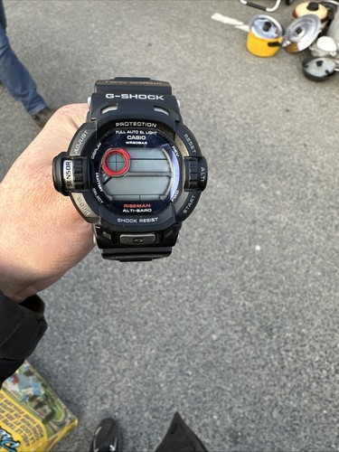 Casio shock 9200 1 riseman - casio, g-9200-1