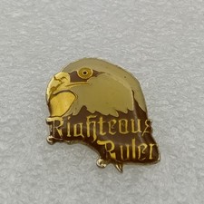 Pin's RIGHTEOUS RULER-Vintage