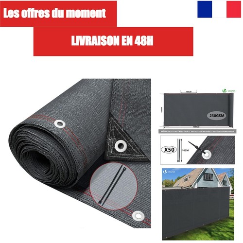 Brise vue occultant hdpe - brise-vue,