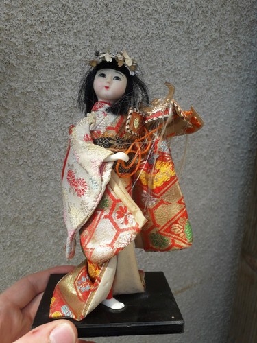 Figurine gofun geisha - figurine,