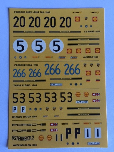 1969 porsche 908 long - porsche, tail