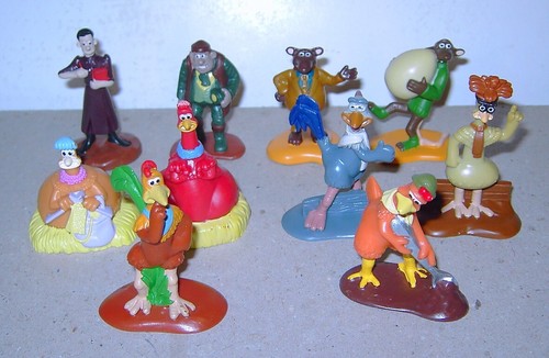 Chicken run figurines - -, ©