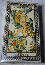 Jeu Tarot De Paris André Dimanche Grimaud France XVII siècle cartomancie 1984