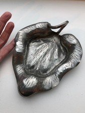 Vide poche en étain brillant