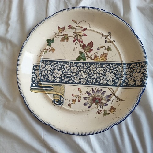 Grande assiette faïence de - assiette,
