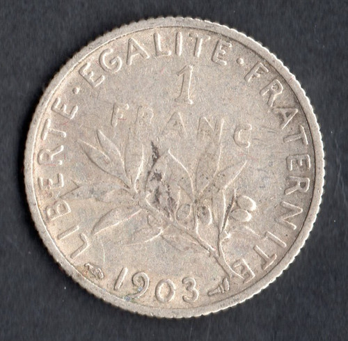 Top monnaie franc semeuse - top,