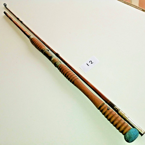 Ancienne canne pêche - à,