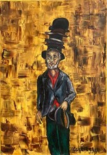 Claude Tabet huile sur toile