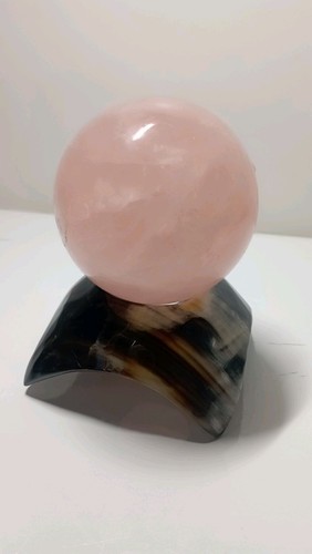 415g sphère quartz rose - sphÈre,