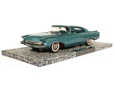 CHRYSLER NORSEMAN 1956 COUPE 2 DOORS LIGHT BLUE GREEN MINICHAMPS 107143320 1:18
