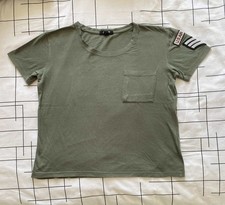 T-shirt femme kaki JENNYFER Taille XS (32/34)