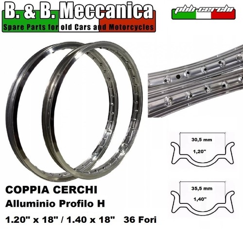 Paire roues aluminium - paire,