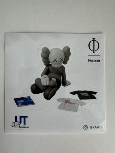 Kaws uniqlo stickers - x,