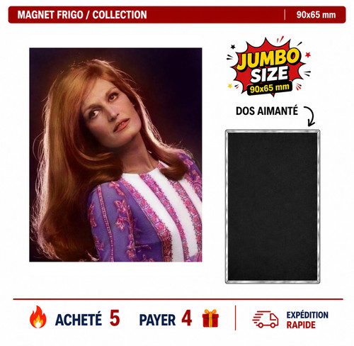 Magnet frigo dalida ver - dalida, ver.17