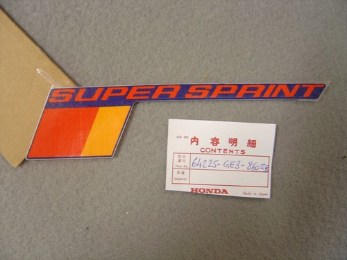Sticker gauche super sprint - gauche,