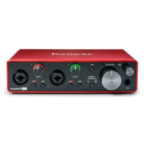 Focusrite scarlett 2i2 3ème - scarlett,