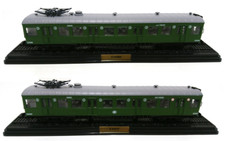 Lot de 2 Automotrices Z-23237 Sceaux 1934 SNCF Ho 1/87 Train Locomotive Atlas