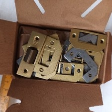 25 Loqueteaux va-et-vient laiton Fermetures de portes 5 cm x 1,5 cm VF PARIS