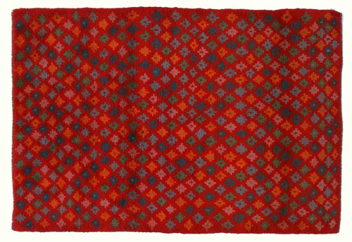 Tapis gabbeh 120x170 fait - gabbeh, main