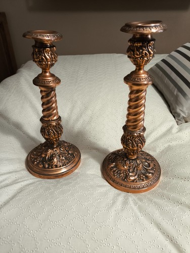 Magnifique paires bougeoir - de,