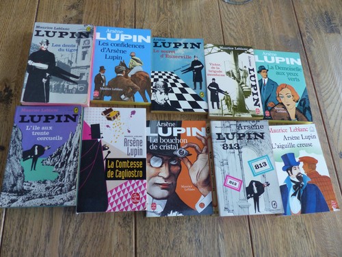 Lot livres maurice leblanc - livres,