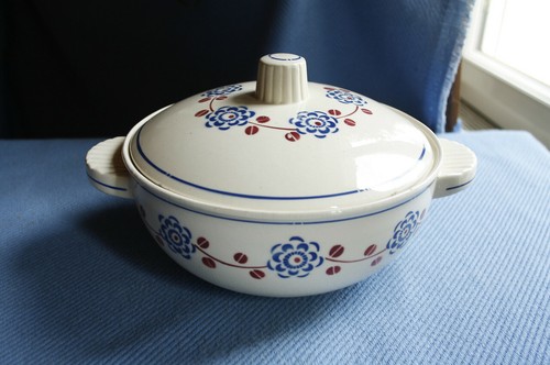 Soupière ancienne faïence - soupière,