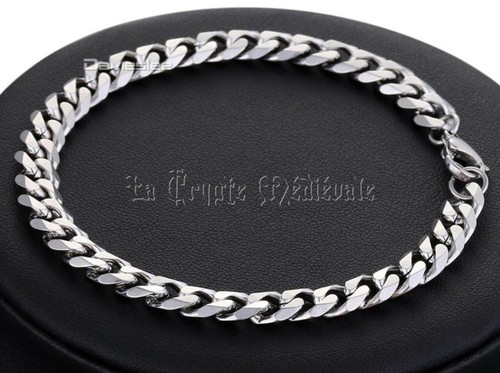 Gourmette bracelet 20cm maille - bracelet,