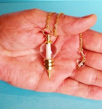 ° PENDULE CRISTAL DE ROCHE  3