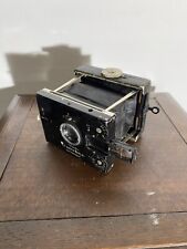 Ancien Appareil Photo TENAX Goerz Berlin Métal & Cuir Noir Germany Vintage #B817