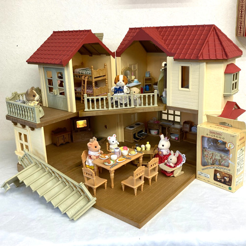 Lot poupées sylvanian - lot,