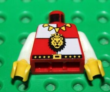 Torse roi Lego Minifig Torso ref 973p4ec01 set 6044 6090 6008