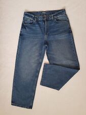 Pantalon jean droit denim bleu